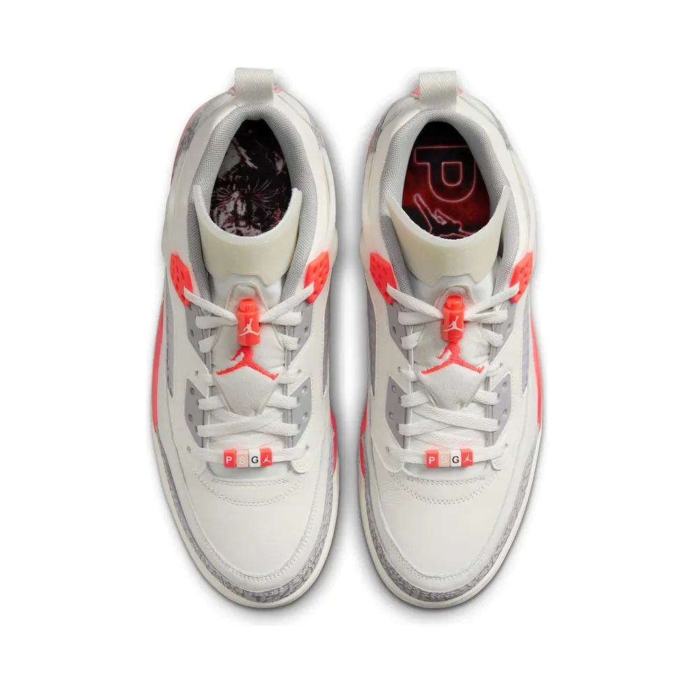 Air Jordan SPIZIKE LOW “PSG PARIS SAINT GERMAIN SAIL INFRARED” (HF8827-100)