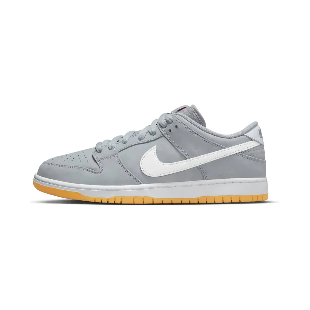 Nike SB Dunk Low Pro ISO “Grey / Gum” (DV5464-001)