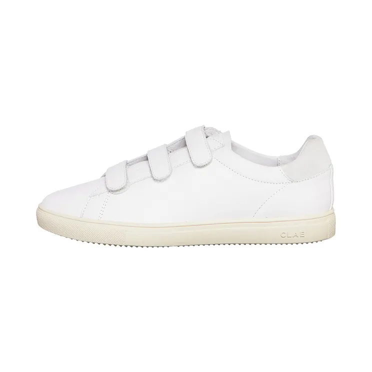 Clae Bradley V White Milled Leather (CL19CBV02-WML)