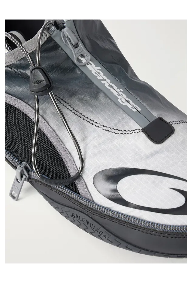 Balenciaga Pocket Fabric Sneakers Gray (874873WPKT1) (5)