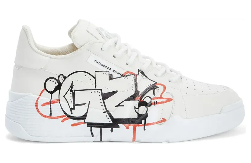 Giuseppe Zanotti Talon sneakers met print – Wit (RW30025002)