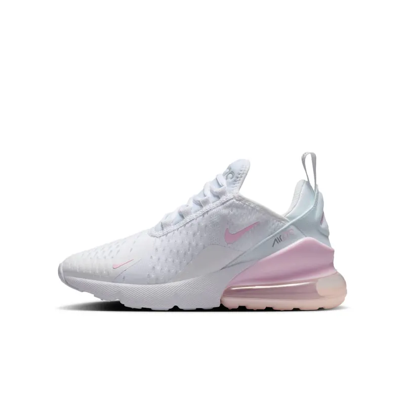 Nike Air Max 270 White Light Smoke Grey Pink Foam (943345-122)