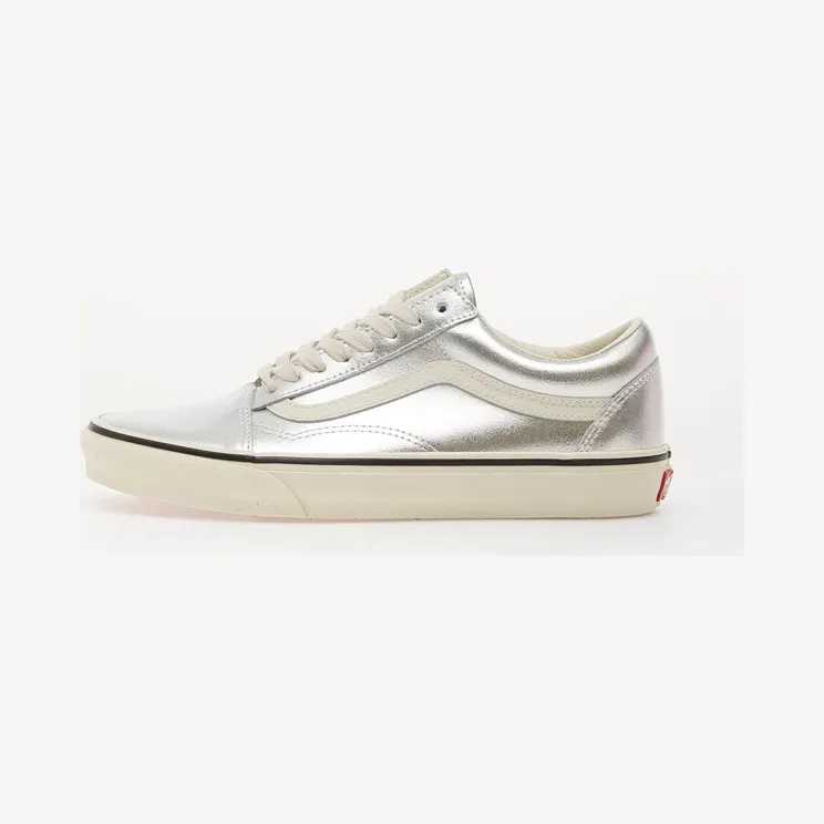 Vans Old Skool Zilvergrijs / White (VN000E8WH271)