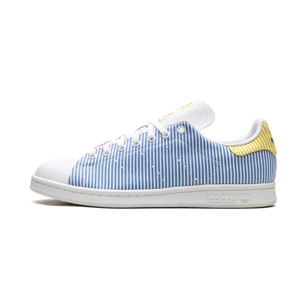 adidas Stan Smith Pride Schuh Cloud White / Shock Pink / Ray Blue (FY9021)