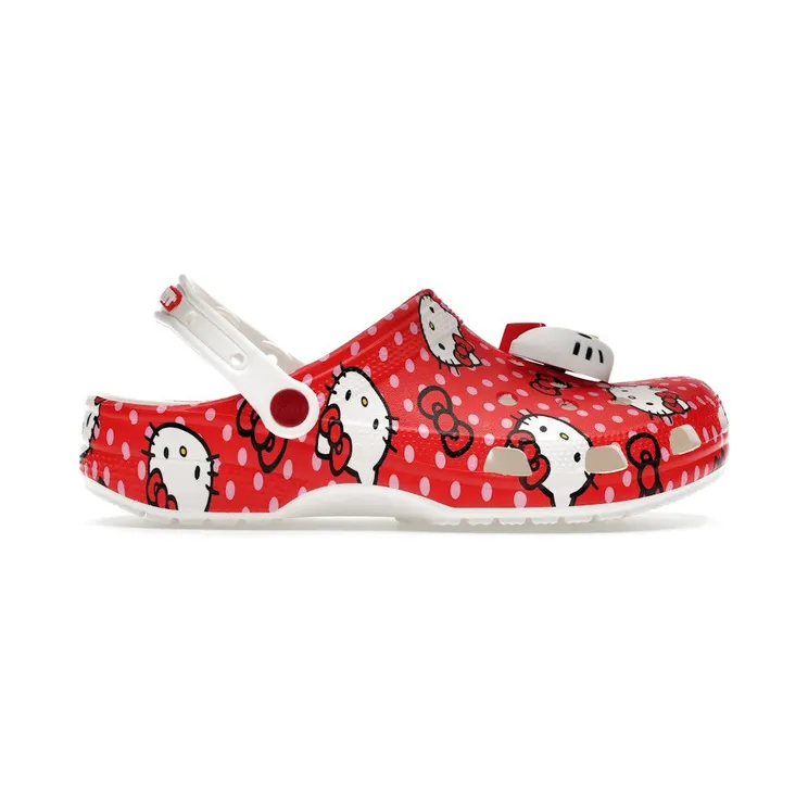 Crocs Classic Clog Hello Kitty Red Polka Dots (210575-90H)
