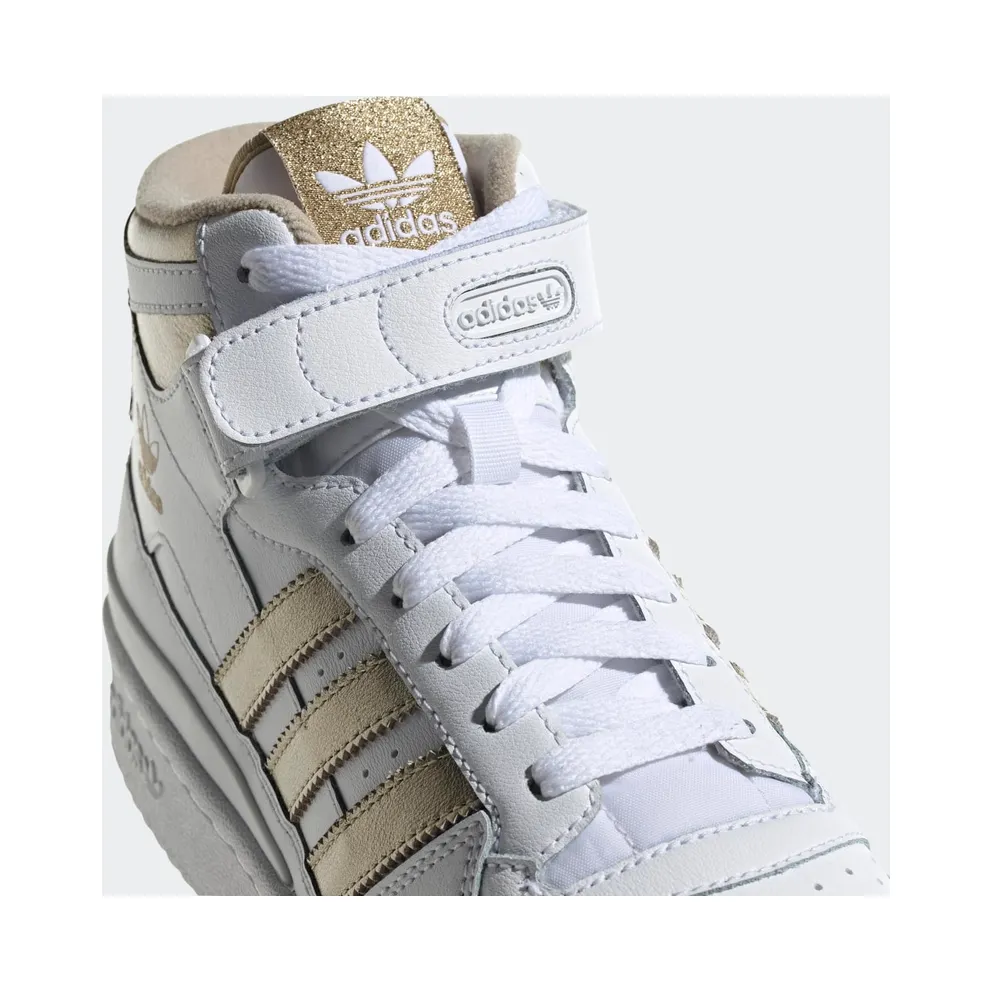 adidas Forum Mid Cloud White / Matte Gold / Beige Tone (GX5055)