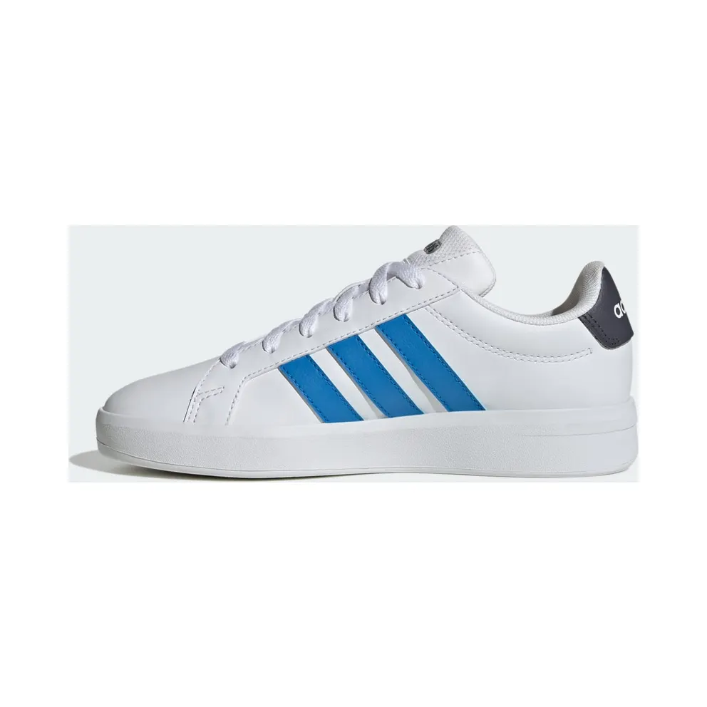 Adidas GRAND COURT 3.0 Shoes JUNIOR Cloud White / Lucid Ray Blue / Aurora Onix (JP9364)
