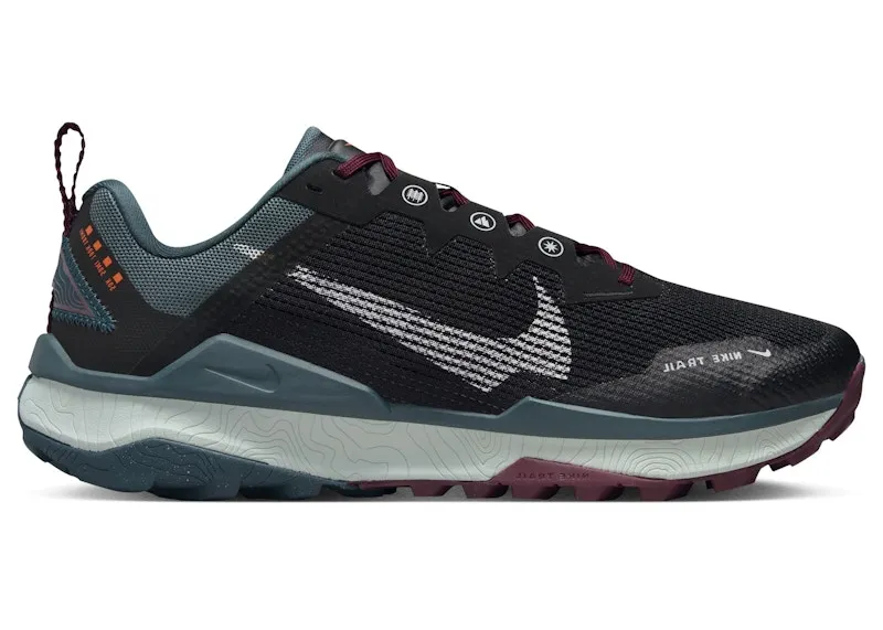 Nike Wildhorse 8 Black Deep Jungle Night Maroon Sea Glass (DR2686-004)