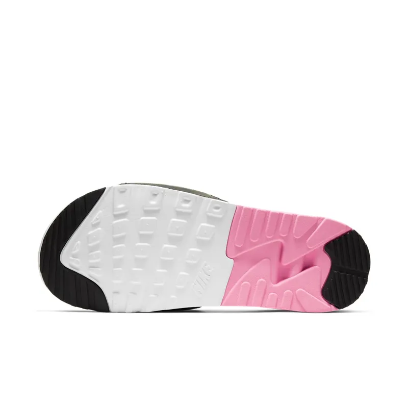 Nike Air Max 90 Slide White Rose Cool Grey (W) White/Rose-Pure Platinum-Cool Grey (CT5241-100)