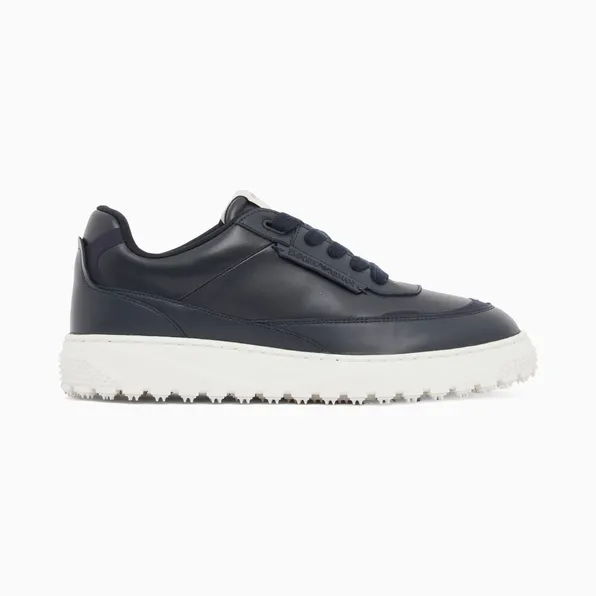 Armani Lace-Up Sneakers With A Textured Rubber Sole (EM006510-AF27353-ZB020)