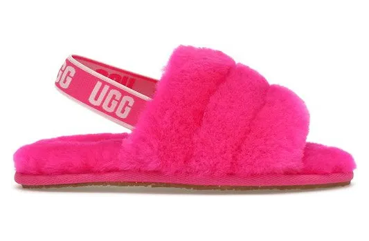 UGG Fluff Yeah Slide Rock Rose (1098579T-RCR)