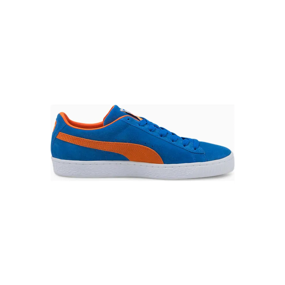 Puma Suede Teams Blau/Orange (380168-01)