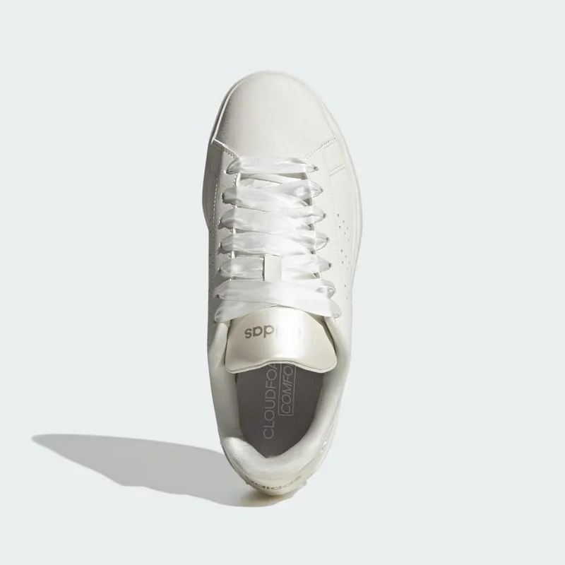 Adidas ADVANTAGE 2.0 Shoes Core White / Core White / Cyber Metallic (KJ2120)
