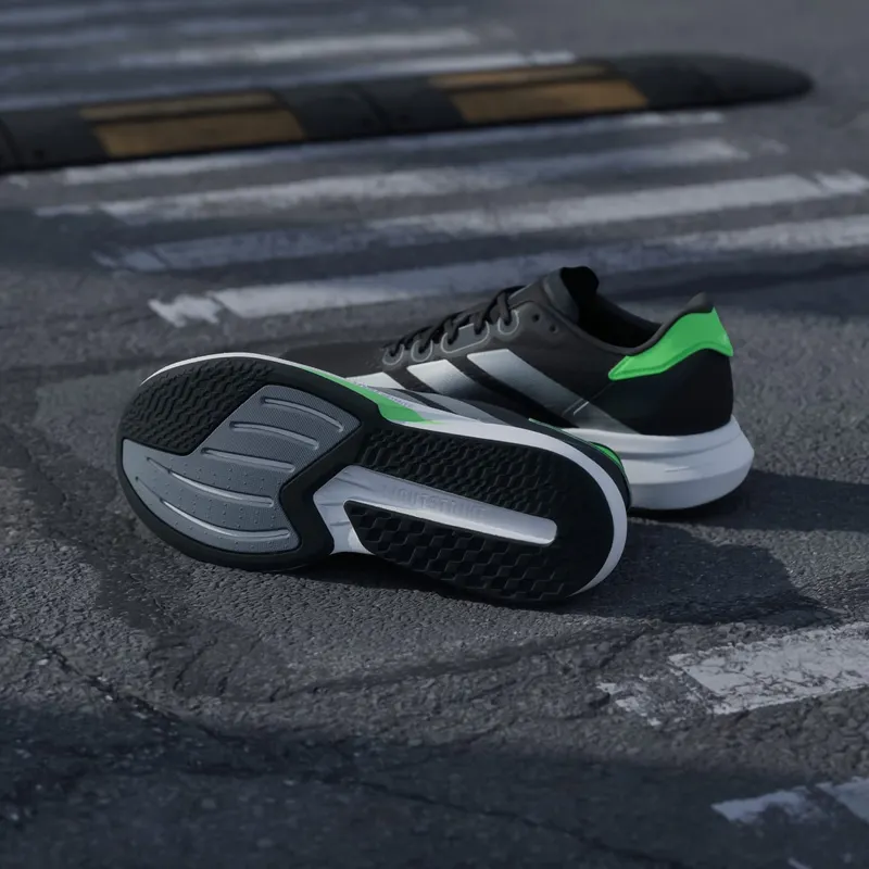 Adidas Duramo Speed 2 Running Shoes Carbon / Matte Silver / Lime Burst (JP9224)