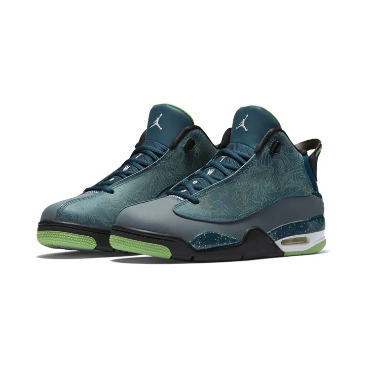 Jordan Dub Zero “Teal / Blue Graphite / Black / Light Green Spark” (311046-330)