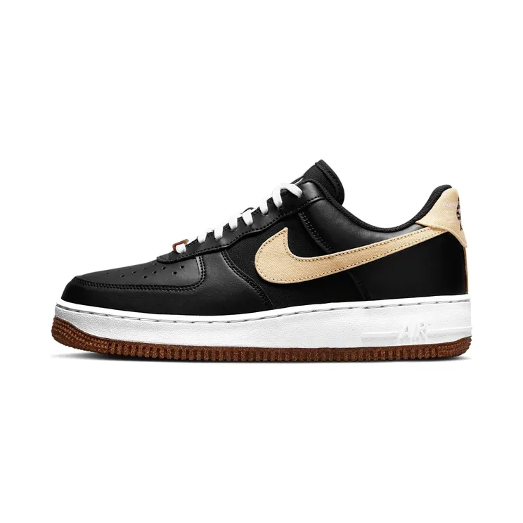 Nike Air Force 1 Low 07 LV8 Pomegranate “Black / White / Solar Flare” (CZ0338-001)