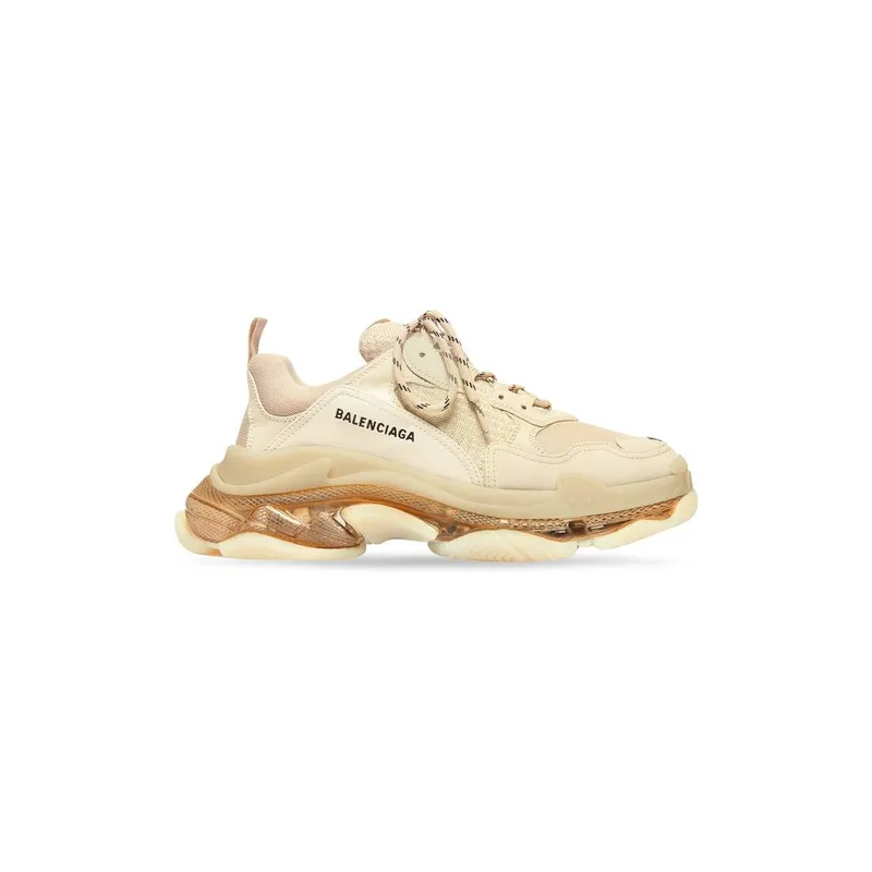Balenciaga Triple S Clear Sole Beige (W) (544351W2GA19710)