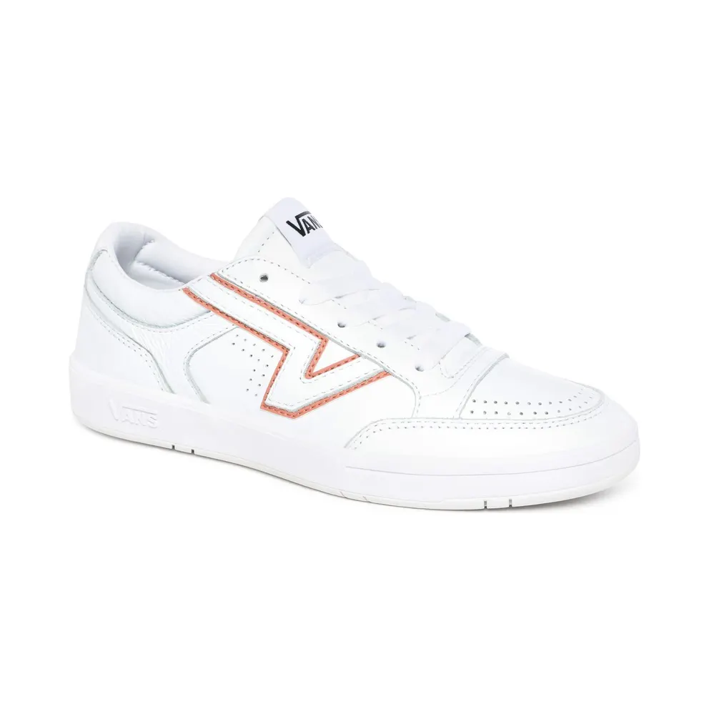 VANS Leather Lowland Cc Shoes (White)