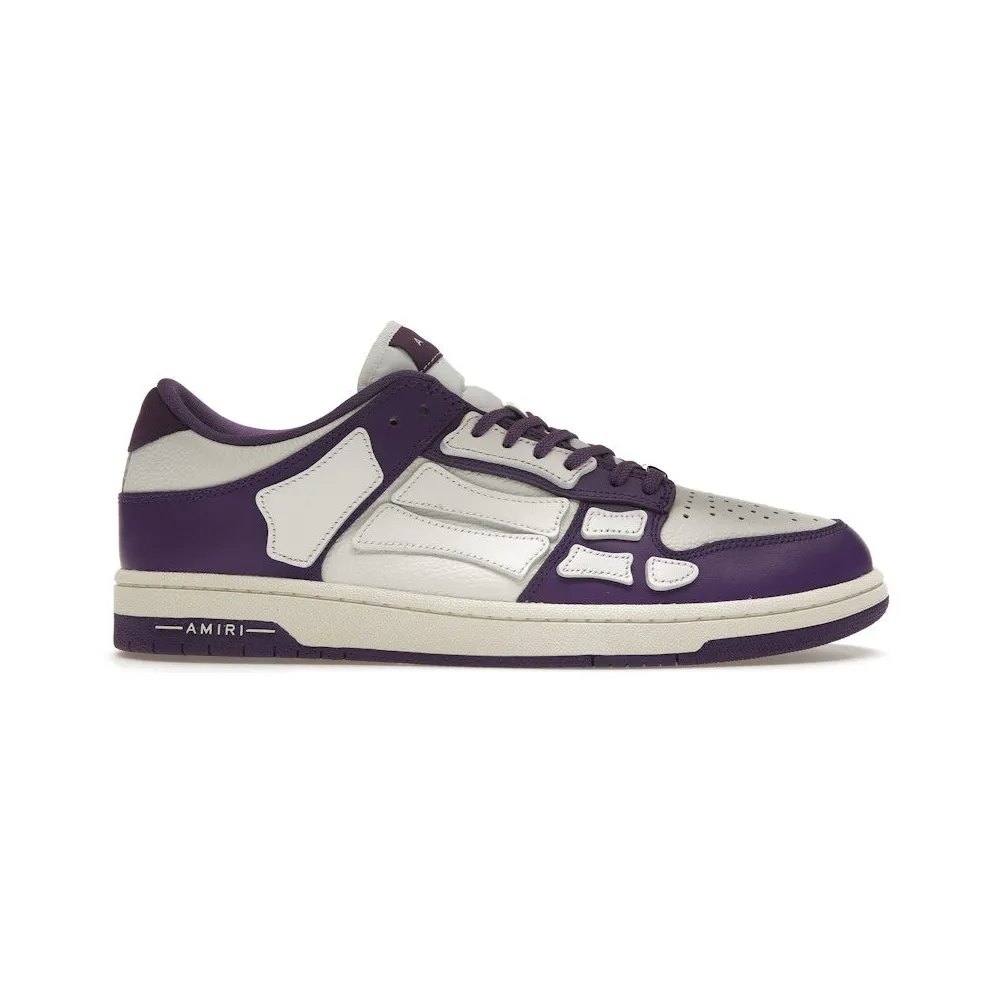 AMIRI Skel Top Low Purple White (PS23MFS003-510)