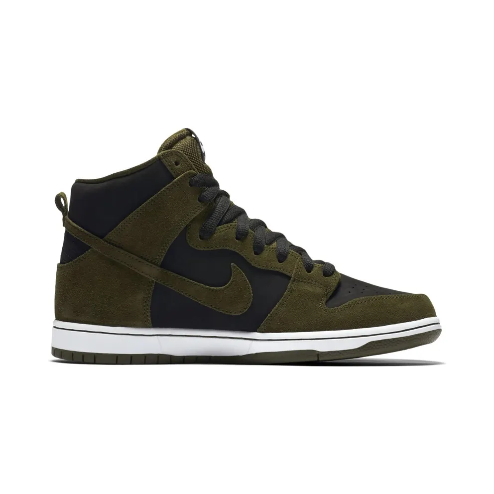Nike SB Dunk High Pro Loden (2017) – “Medium Olive / Black / White” (854851-330)
