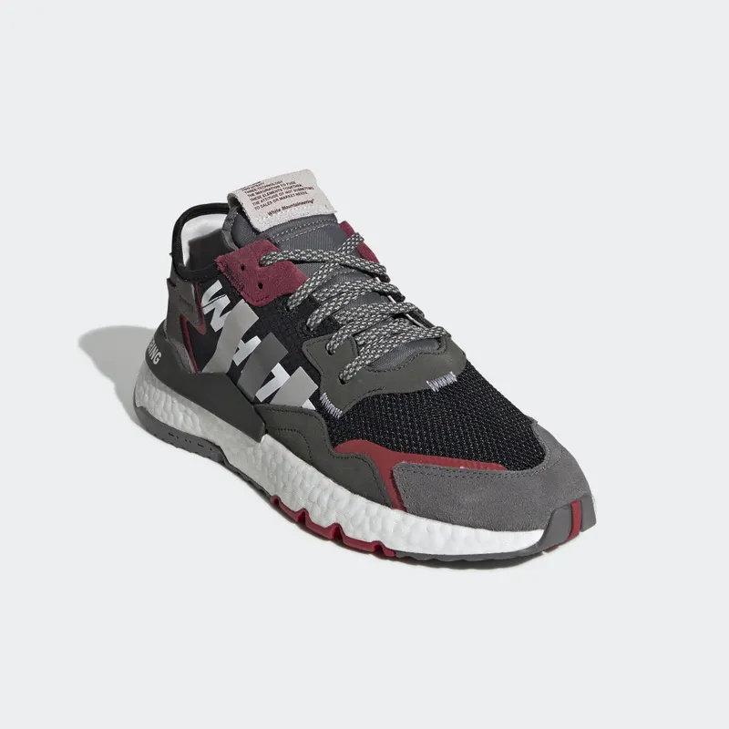 adidas Nite Jogger White Mountaineering Black Core Black/Grey Four/Legend Earth (EG1686)