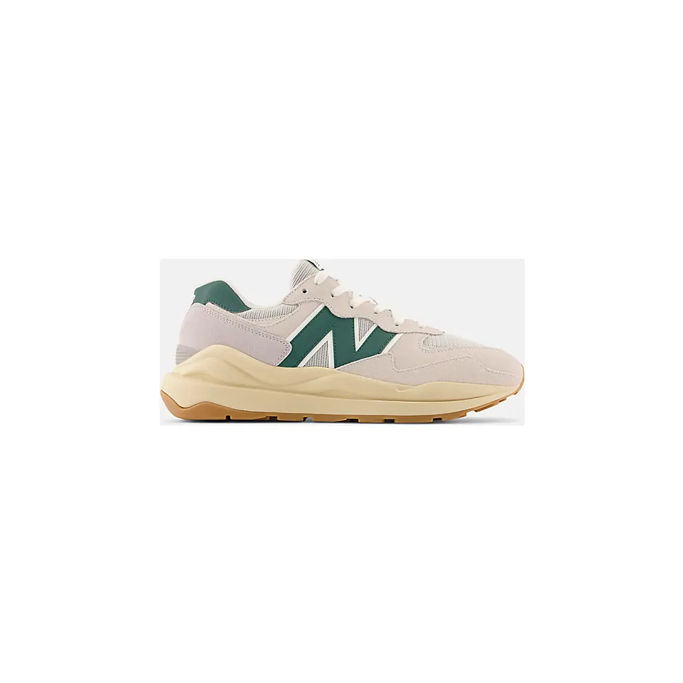 New Balance Beige & Green 57/40 Sneakers (M5740RSG)
