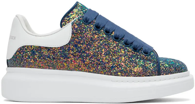 Alexander McQueen Blue & Pink Oversized (558944W4MC2)