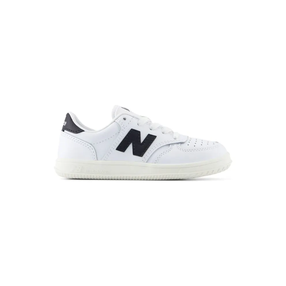 NEW BALANCE T500 Lace “BLACK / NB WHITE” (PST500CA)