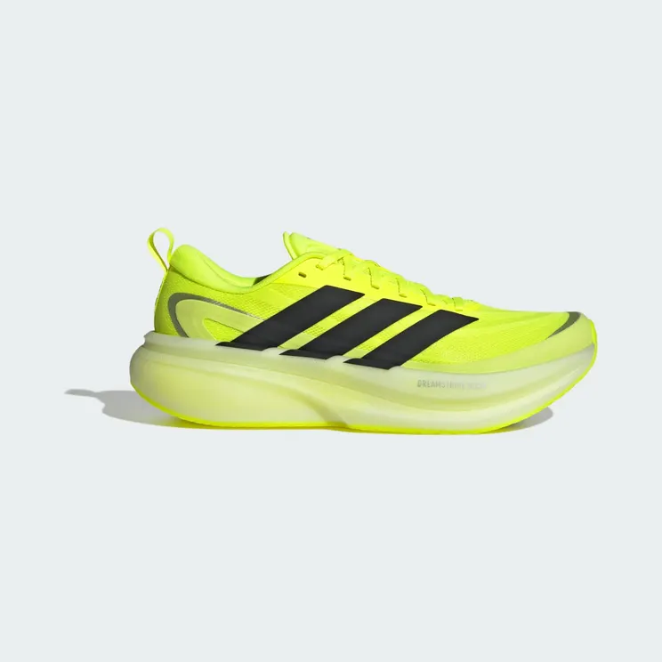 Adidas SUPERNOVA GLIDE M RUNNING SHOES Solar Yellow / Core Black / Matte Silver (KJ8658)