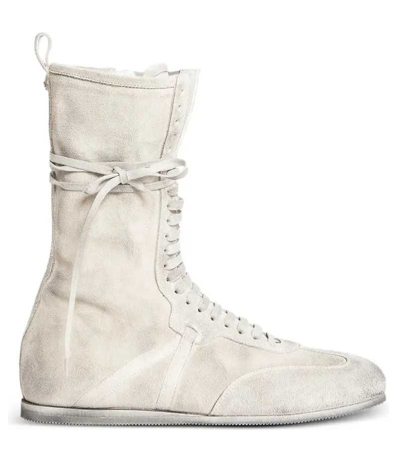 Ann Demeulemeester Fides suède “Black” (B0012587LT147)