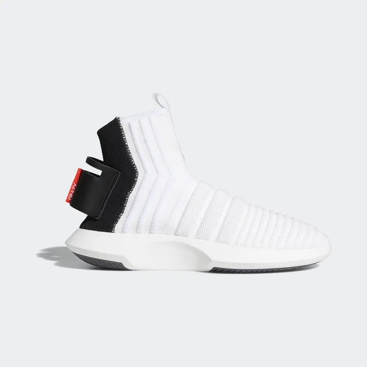 adidas Crazy 1 Adv Sock White Black Red