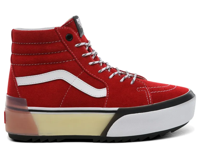 VANS Sk8-hi Stacked Schoenen (Rood)