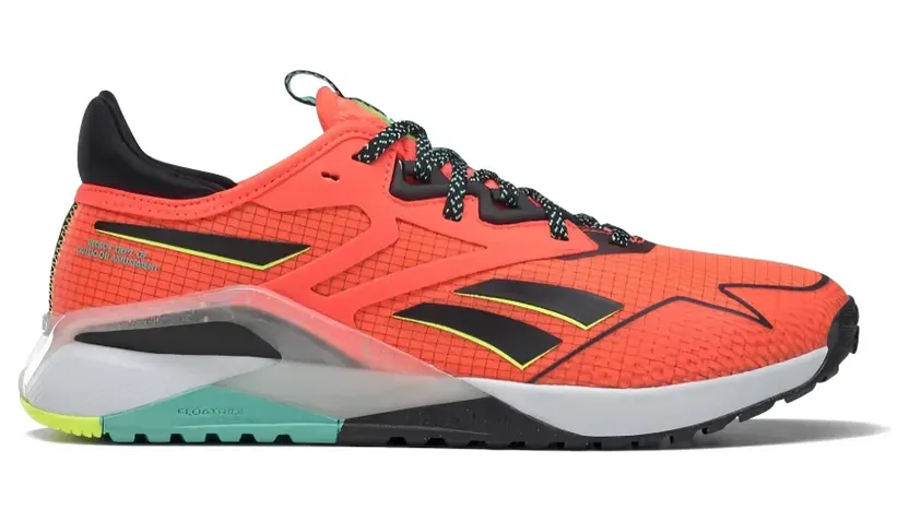 Reebok Nano X2 TR Adventure Orange Flare / Core Black / Solar Acid Yellow (HP9077)