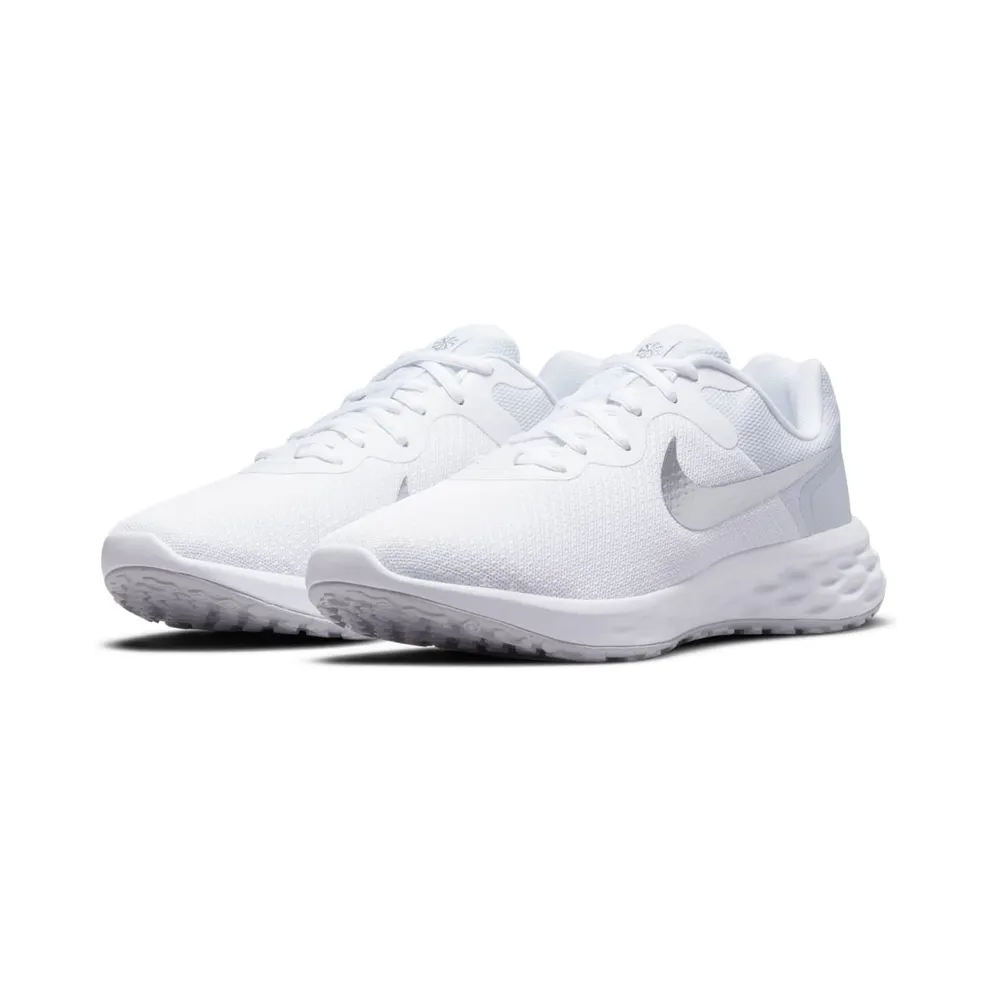 Nike Revolution 6 Next Nature Road Running White 50% Sustainable Materials (DC3729-101)