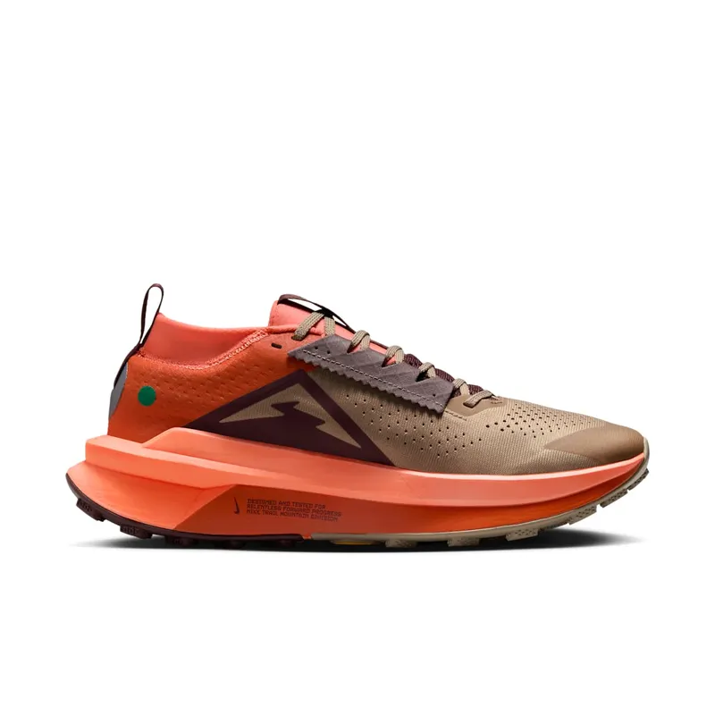 Nike ZoomX Zegama 2 Khaki Hyper Crimson Burgundy Crush White (HQ3768-200)