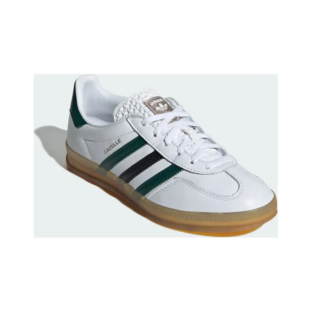 adidas Gazelle Indoor Cloud White / Collegiate Green / Core Black (IE2957)