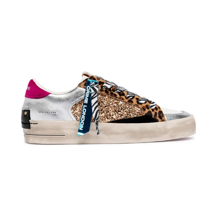 Crime London Sk8 Deluxe Electric Safari “Multicolor” (23107AA9)