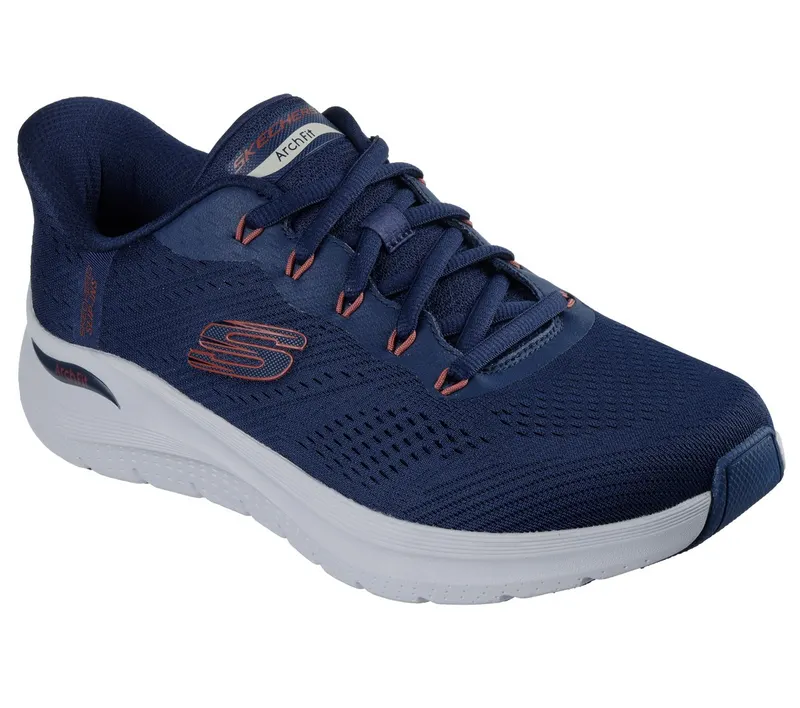 Skechers Slip-ins: Arch Fit 2.0 – Lestur Sneaker Marine/Red
