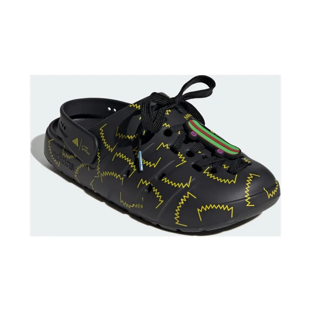Adidas Adilette Clog “The Simpsons Black Yellow” (JS4910)