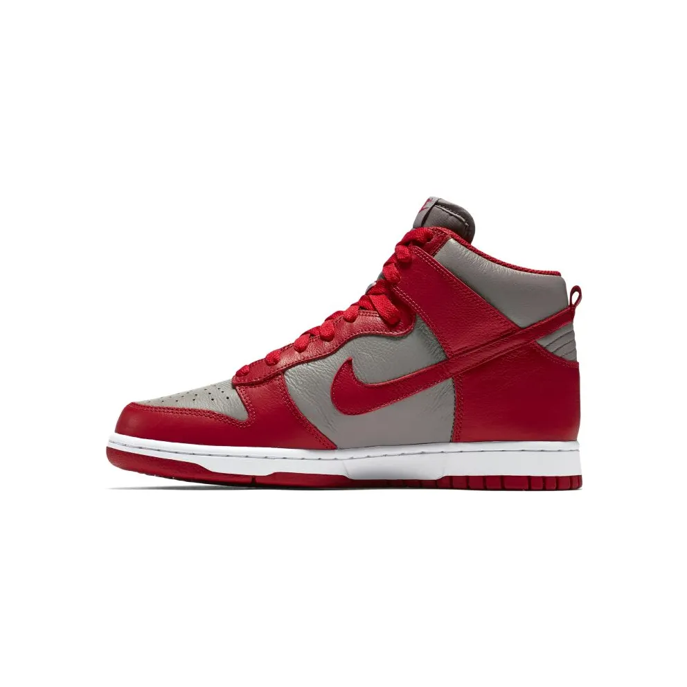 Nike Dunk High UNLV Soft Grey/University Red (850477-001)