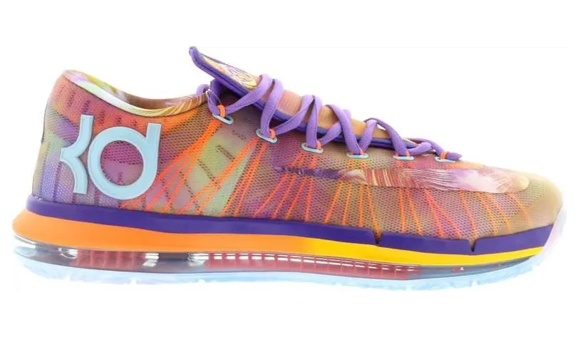 Nike KD 6 Elite Promo ‘EYBL’ Mlt-Clr/Atmc Orng-Vlt Shd-Atmc (669972-900)