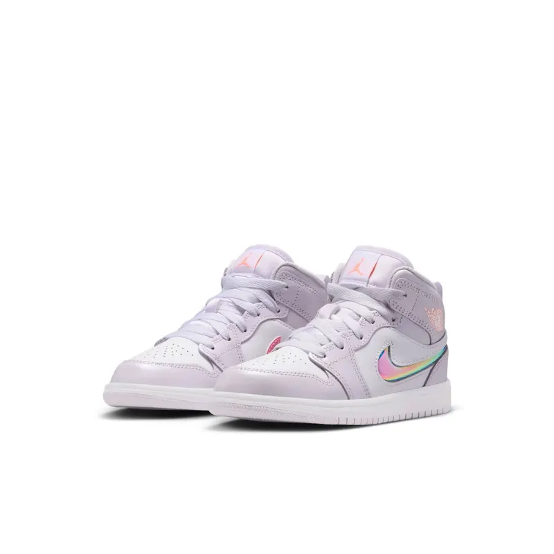 Air Jordan One Mid Barely Grape / White / Atomic Pink (IM4420-500)