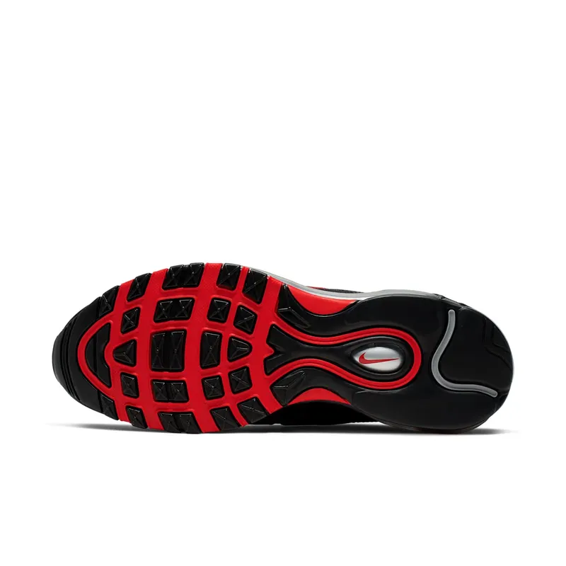 Nike Air Max 97 Black Red Silver Black/Metallic Silver-University Red (921826-014)