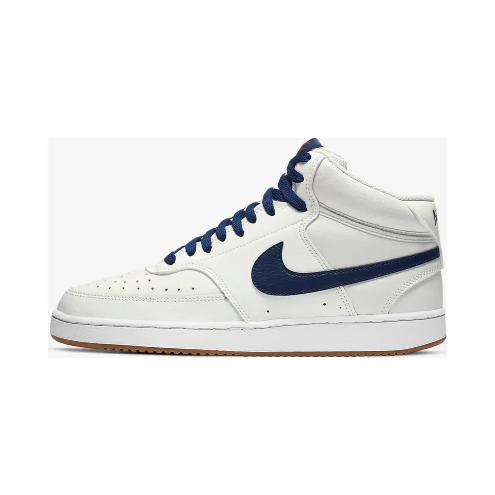Nike Court Vision Mid Summit White Summit White/Firewood Orange/White (CD5466-104)