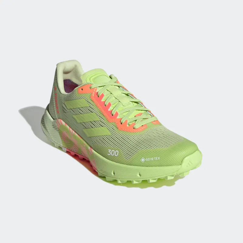 Adidas Terrex Agravic Flow 2.0 GORE-TEX Trail Running Almost Lime / Pulse Lime / Turbo (H03383)