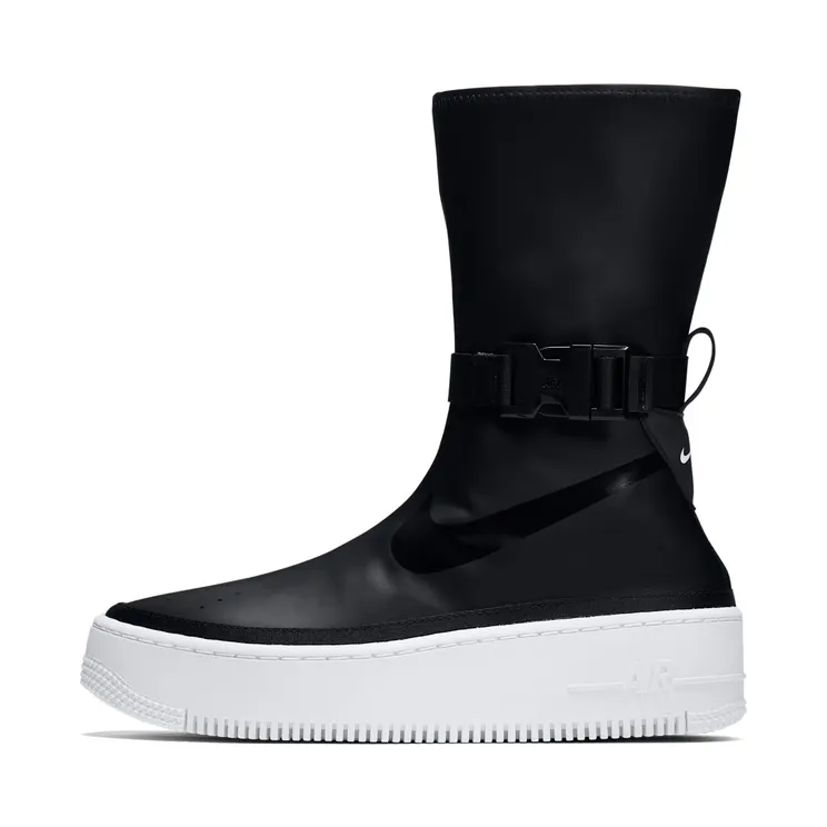 Nike Air Force 1 Sage High Black (W) “Black / White” (AQ2771-001)