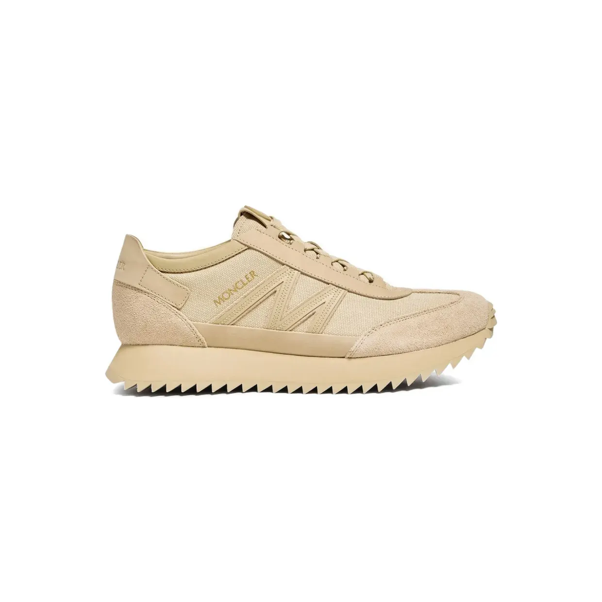 Moncler Pacey2 geribbelde low-top sneakers – Beige (L109A4M00030M8008)