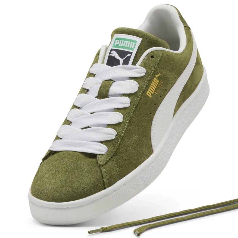 Puma Suede Classic “Olive Green / Puma White” (399781_36)