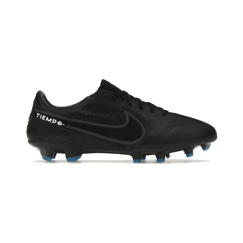 Nike Tiempo Legend 9 Pro FG Black Dark Smoke Grey (DA1175-001)