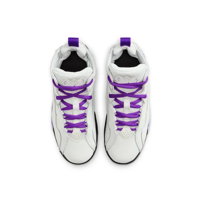 Jordan True Flight Light Base Grey White Black Purple Venom (343796-052)